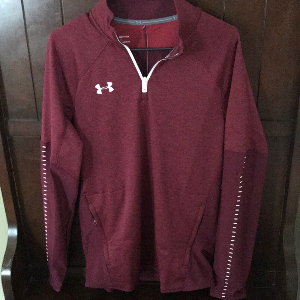 Under Armor Cold Gear Quarter Zip Pullover.